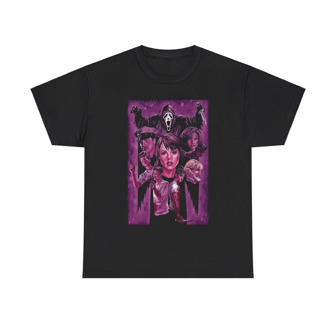 Scream Purple Logo Movie T-shirt