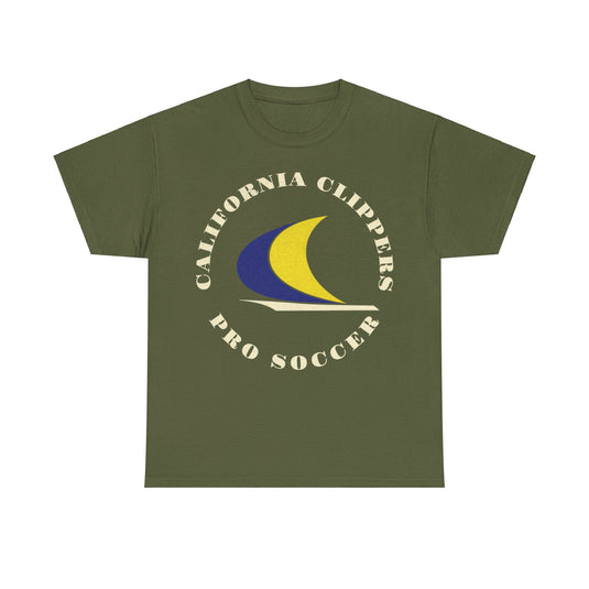 California Clippers NPSL Soccer Retro Nostalgic T-shirt