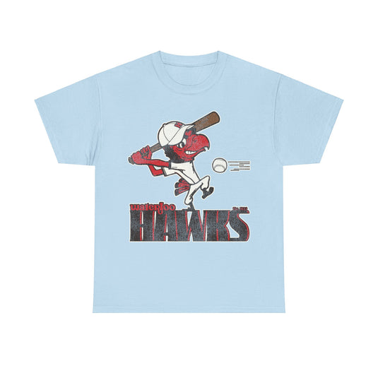 Waterloo Hawks Nostalgic Retro Baseball Team T-shirt