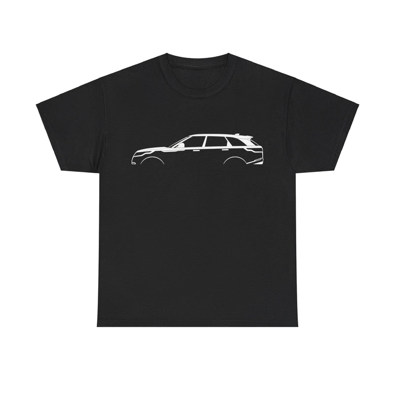 Load image into Gallery viewer, Range Rover Velar Silhouette Car T-shirt
