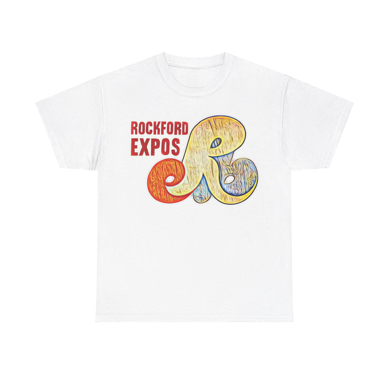 Load image into Gallery viewer, Rockford Expos Logo Illinois Baseball T-shirt
