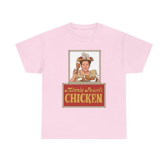 Minnie Pearl's Chicken T-Shirt - Fried Chicken Industry Defunct Tee