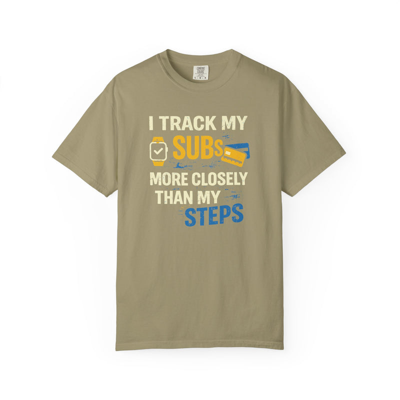 Load image into Gallery viewer, Track Credit Card Subs Steps Points Miles Travel T-shirt
