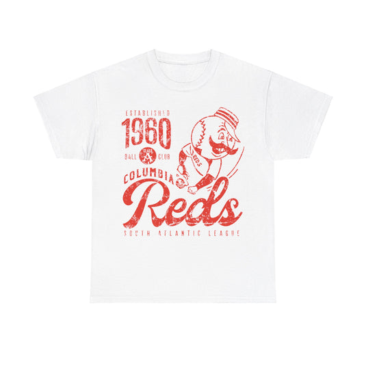 Columbia Reds Est 1960 South Carolina Baseball Club T-shirt