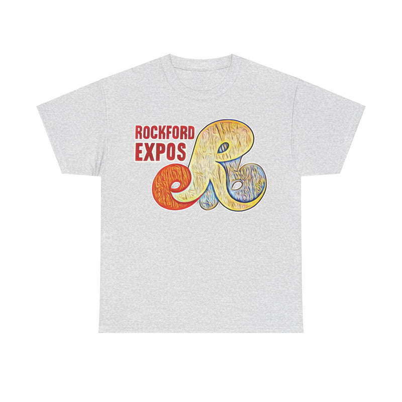 Load image into Gallery viewer, Rockford Expos Logo Illinois Baseball T-shirt
