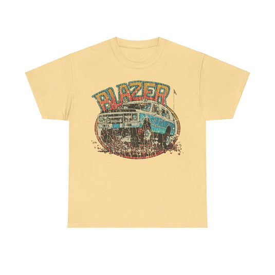 K5 Blazer 4x4 1971 Car Distressed Print T-shirt