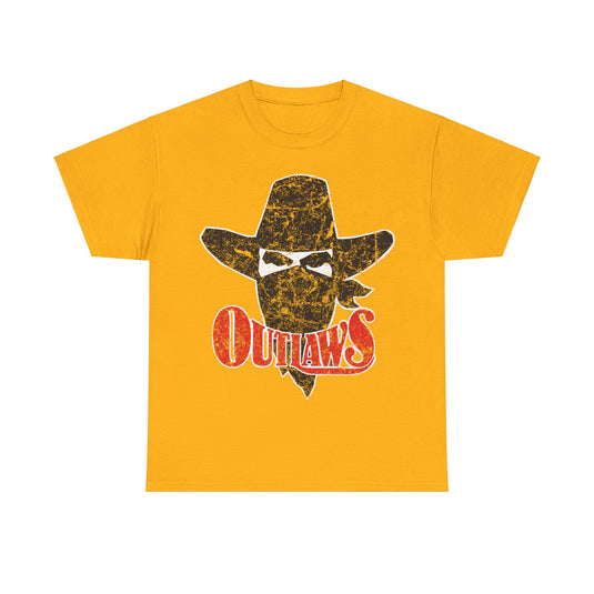 Arizona Outlaws Cowboy Logo Football Team T-shirt