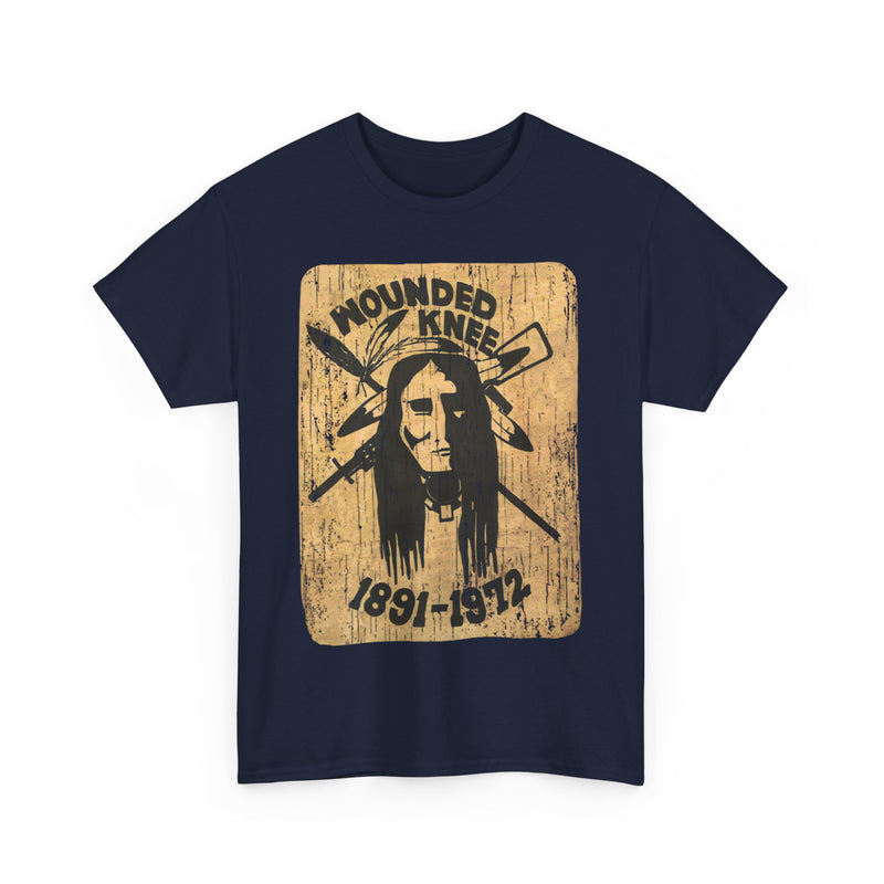 Load image into Gallery viewer, Wounded Knee 1891 - 1972 American Political T-shirt
