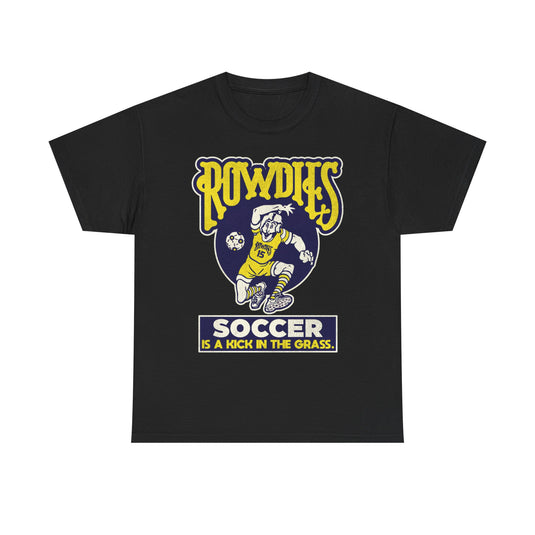 Tampa Bay Rowdies Soccer is a Kick in the Grass Retro Nostalgic T-shirt