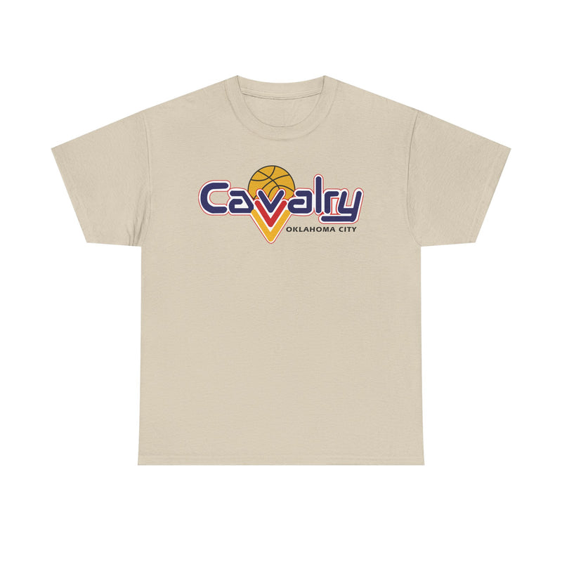 Load image into Gallery viewer, Oklahoma City Cavalry 1990-1997 CBA Basketball T-shirt
