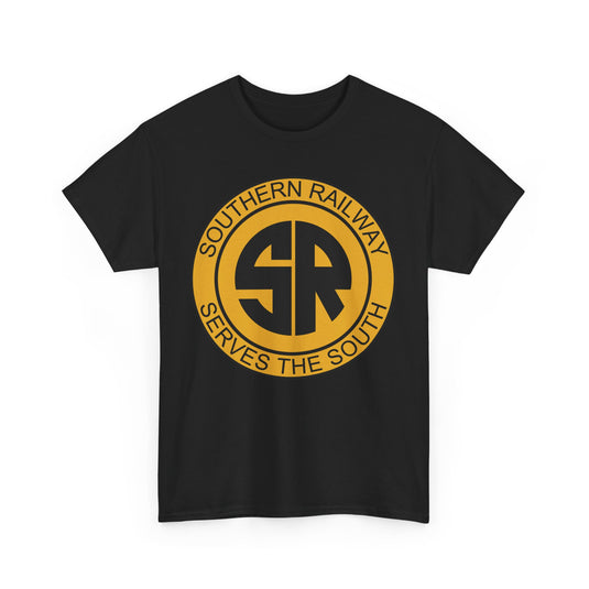 Southern Railway Black Logo Vintage Train Railroad T-Shirt
