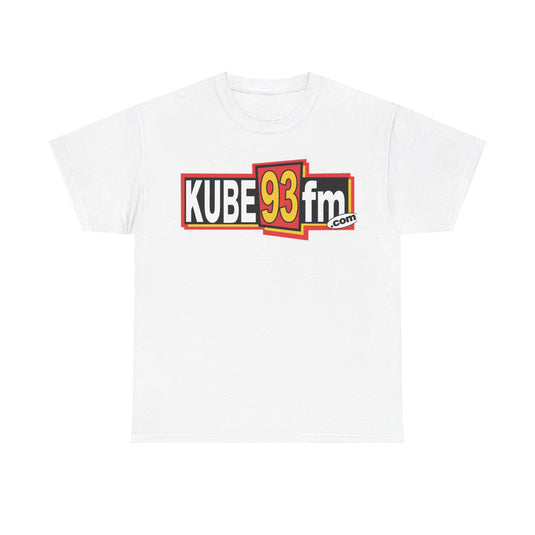 Kube 93 FM Seattle Washington Logo Radio Station T-shirt