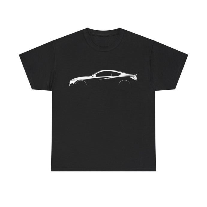 Hyundai Genesis Coupe Silhouette Car T-shirt