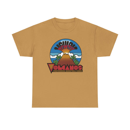 Hawaii Volcanos CBA Basketball 1979-1980 T-shirt