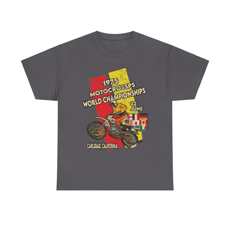 Load image into Gallery viewer, Motocross  World Championships 1975 California T-shirt
