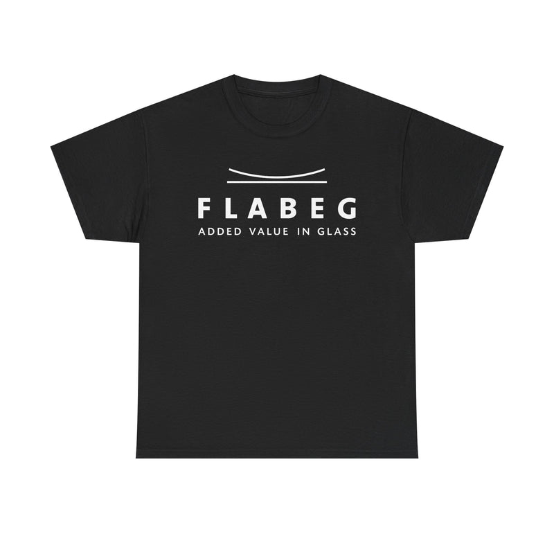 Load image into Gallery viewer, Flabeg Automotive T-Shirt Defunct Glass Company Bankrupt Logo Tee
