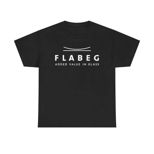 Flabeg Automotive T-Shirt Defunct Glass Company Bankrupt Logo Tee