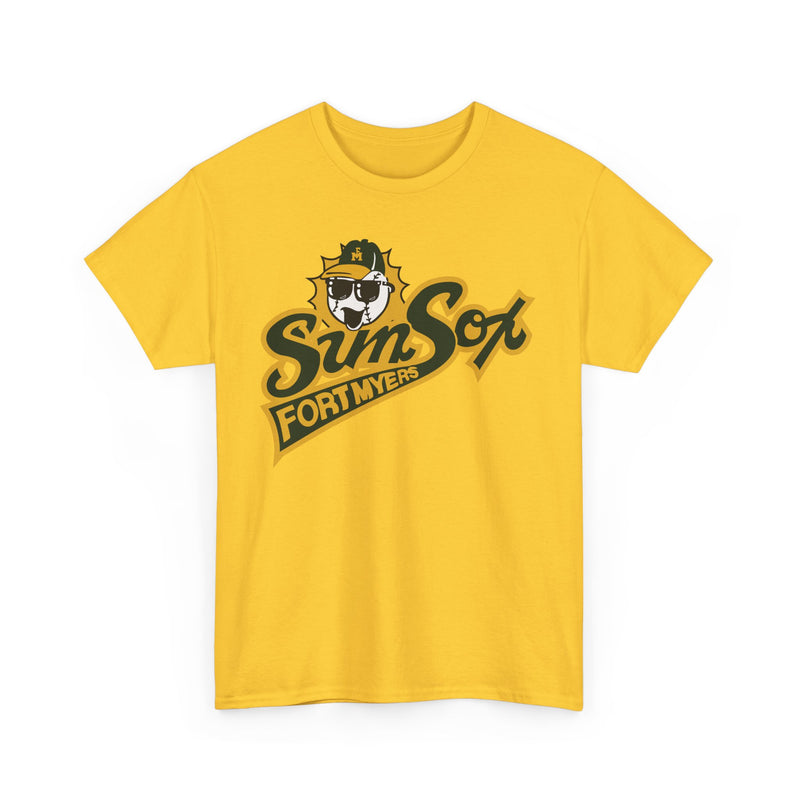 Load image into Gallery viewer, Fort Myers Sun Sox Florida Senior Basketball 1989-1990 T-shirt
