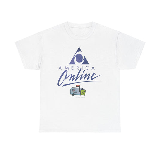 AOL America Online Website You've Got Mail Nostalgic T-Shirt