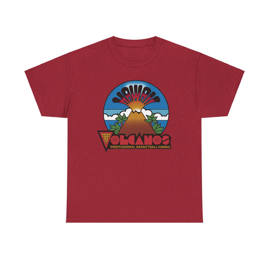 Hawaii Volcanos CBA Basketball 1979-1980 T-shirt