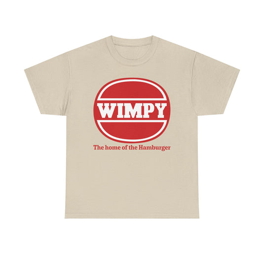 Wimpy Home of the Hamburger Vintage Restaurant Logo Chain T-Shirt