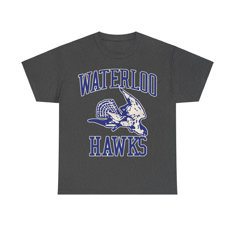 Load image into Gallery viewer, Waterloo Hawks Basketball Nostalgic Retro T-shirt
