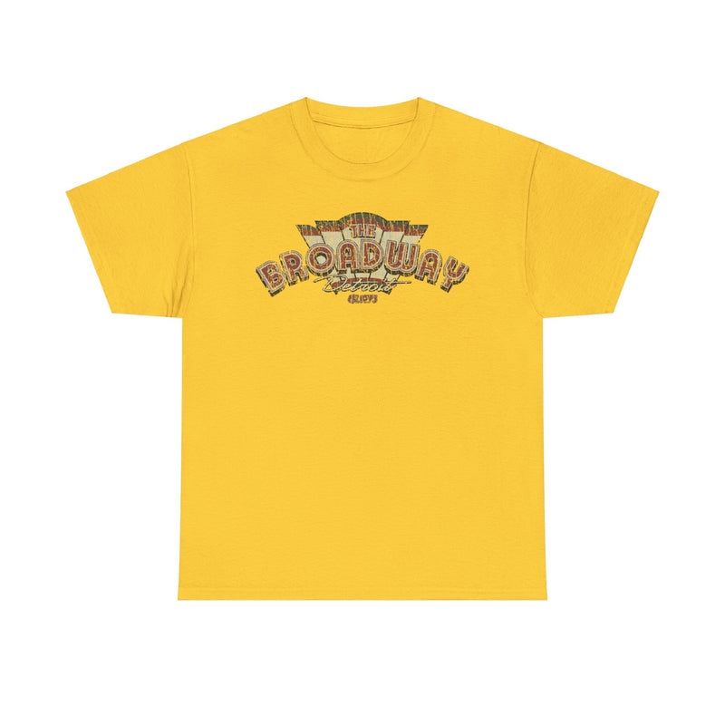 Load image into Gallery viewer, The Broadway Detroit 1975 Michigan Luxury Clothing Store T-shirt
