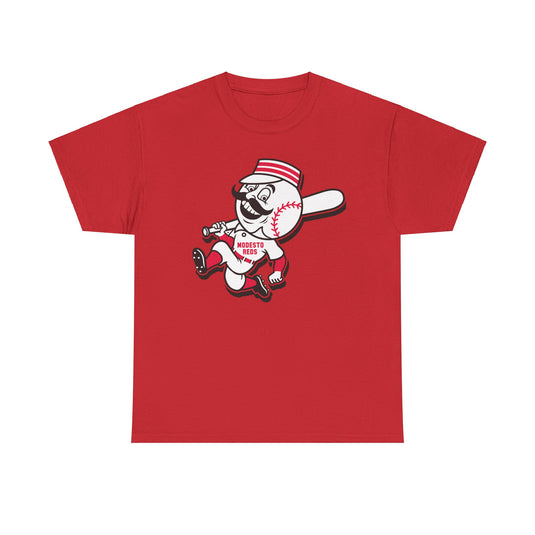 Modesto Reds California League Baseball 1966-1974 T-shirt