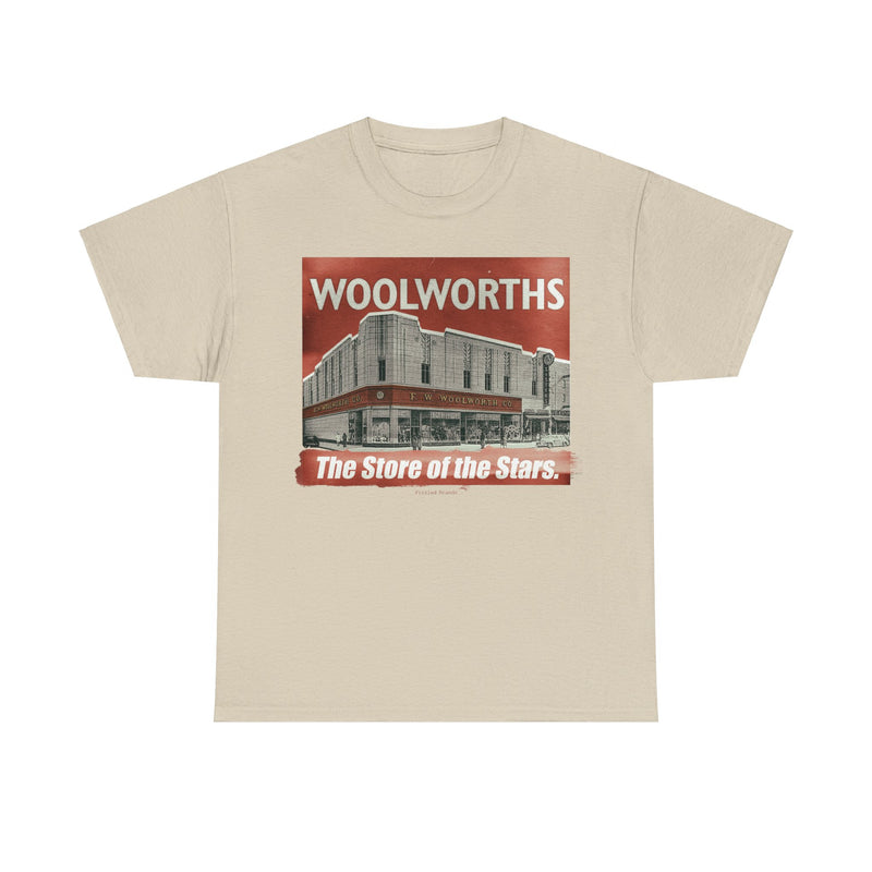 Load image into Gallery viewer, Woolworths Retail Store of the Stars Nostalgic Logo T-shirt
