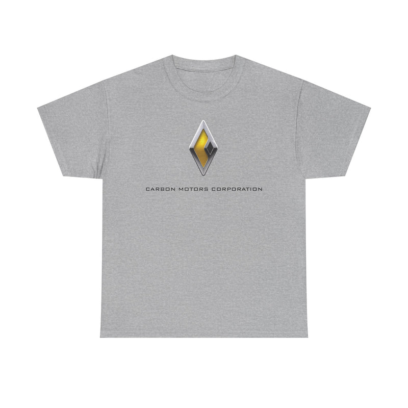 Load image into Gallery viewer, Carbon Motors Corporation Concept Police Car Diamond Logo T-shirt
