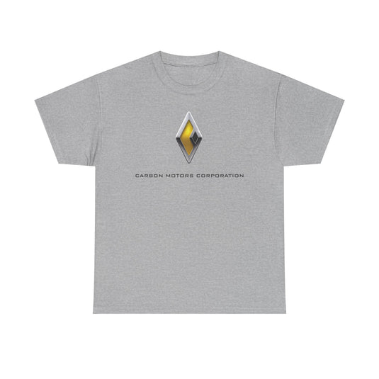 Carbon Motors Corporation Concept Police Car Diamond Logo T-shirt
