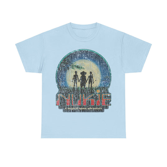 Nukie Magical Space Adventure 1987 Movie Nostalgic T-shirt