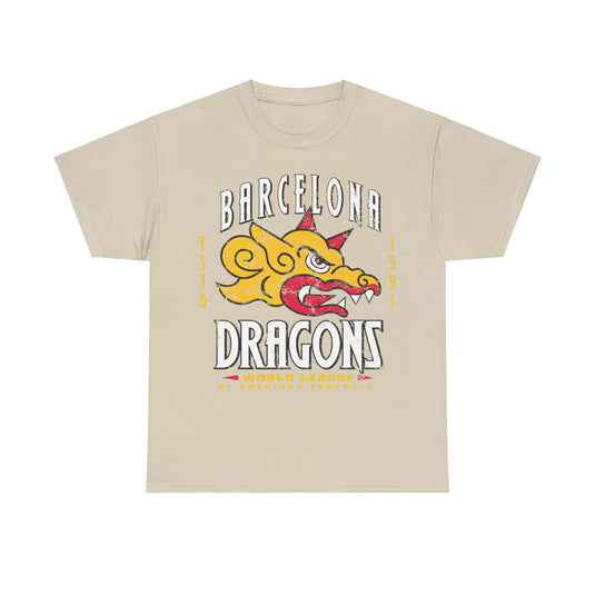 Barcelona Dragons Est 1991 Spain Football Team T-shirt