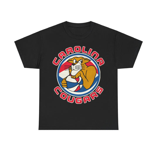 Carolina Cougars ABA Basketball Nostalgic Retro T-shirt