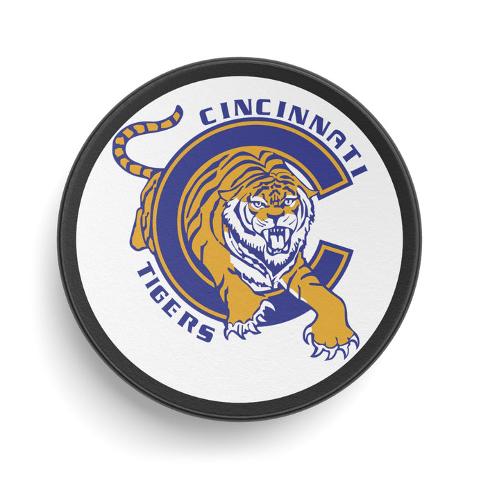 Cincinnati Tigers Ohio Central League '81-82 Hockey Puck