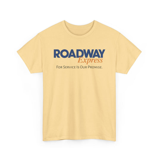 Roadway Express For Service Is Our Promise T-Shirt Logistics Logo
