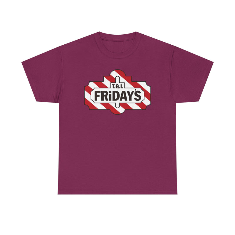 Load image into Gallery viewer, TGI Fridays T-Shirt Bankrupt Restaurant Chain Vintage Logo Tee
