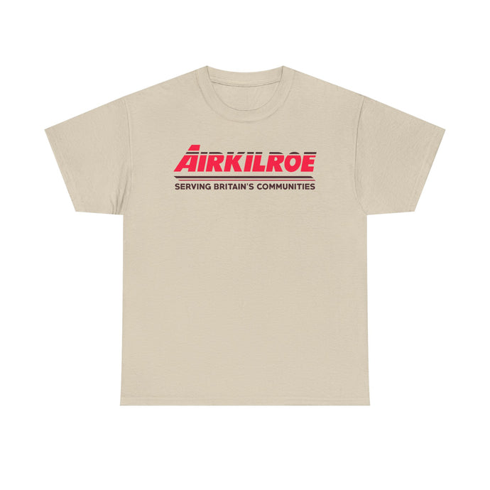 Air Kilroe Serving Britain's Communities Vintage Airline Logo Aviation T-shirt