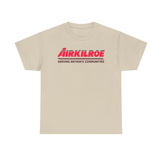 Air Kilroe Serving Britain's Communities Vintage Airline Logo Aviation T-shirt