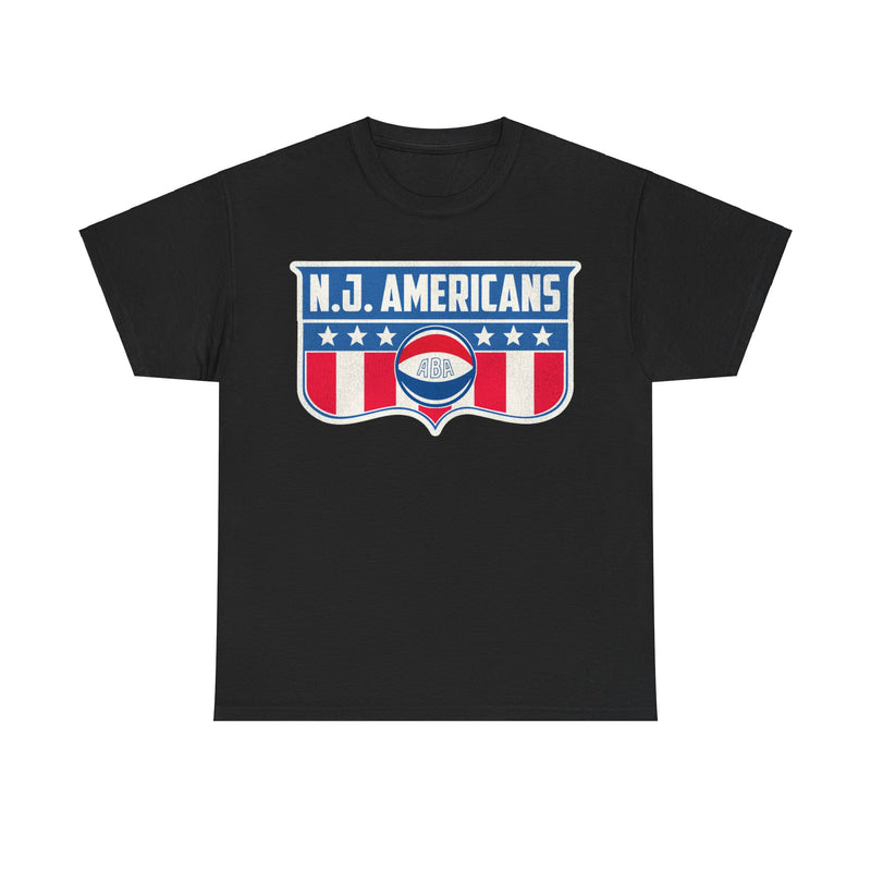 Load image into Gallery viewer, New Jersey Americans Basketball Team USA Flag Nostalgic Retro T-shirt
