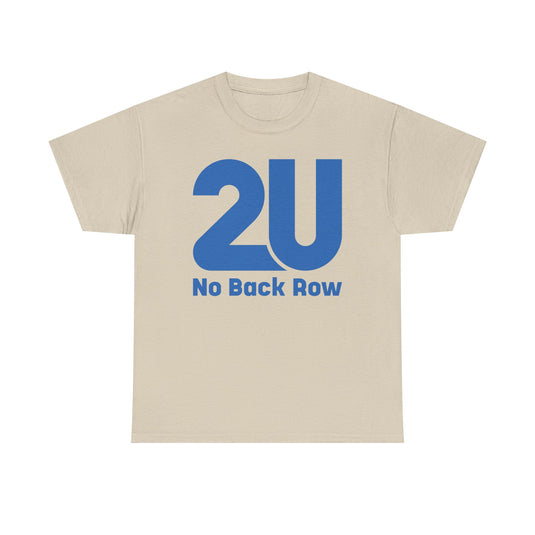 2U No Back Row T-Shirt Defunct Online Education Company Logo Tee Tech Startup