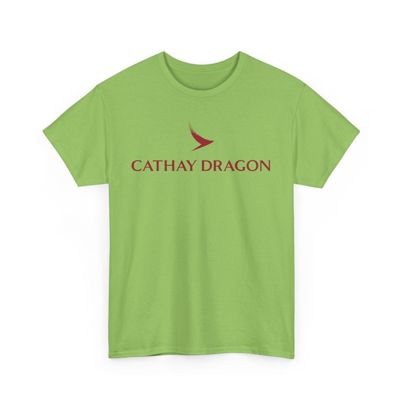 Load image into Gallery viewer, Cathay Dragon Hong Kong Airline Premium Asian Carrier Logo T-shirt
