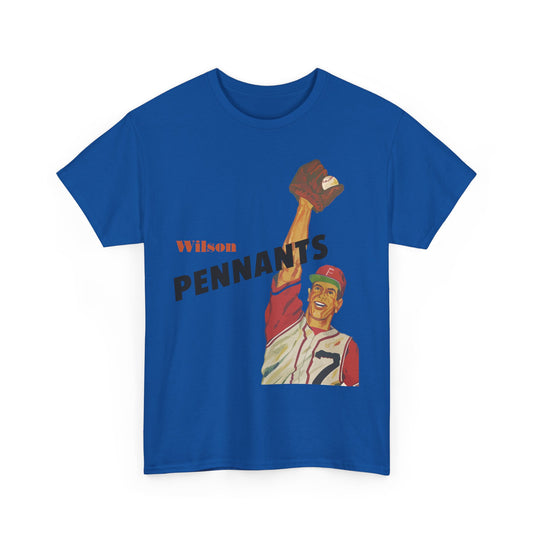 Wilson Pennants Baseball 1973 North Carolina T-shirt