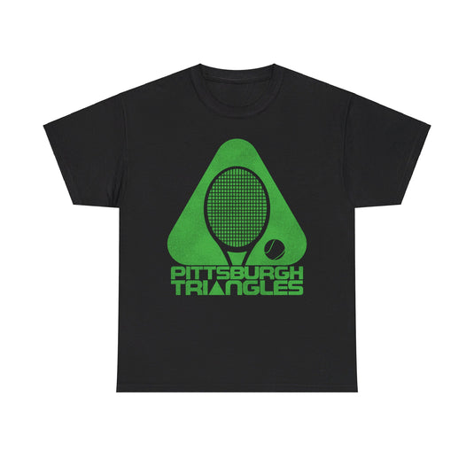 Pittsburgh Triangles Tennis Team Retro Nostalgic T-shirt