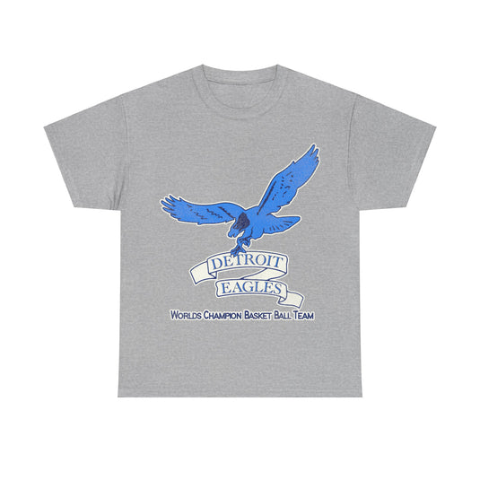 Detroit Eagles Basketball Team Nostalgic Retro T-shirt