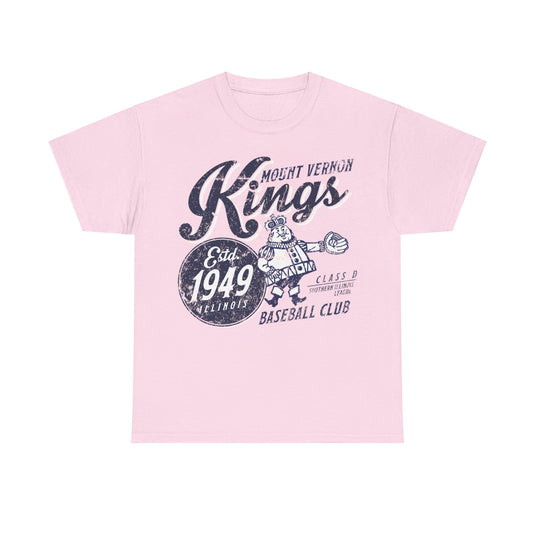 Mount Vernon Kings Est 1949 Illinois Baseball T-shirt