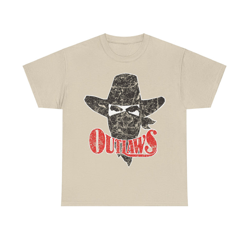 Load image into Gallery viewer, Arizona Outlaws Cowboy Logo Football Team T-shirt
