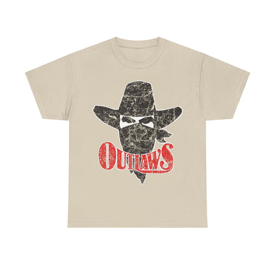 Arizona Outlaws Cowboy Logo Football Team T-shirt