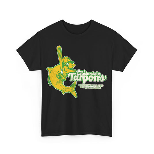 Fort Lauderdale Tarpons Nostalgic Retro Baseball Team T-shirt