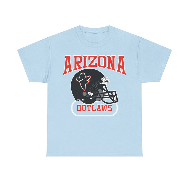 Load image into Gallery viewer, Arizona Outlaws Helmet Logo Football Team T-shirt
